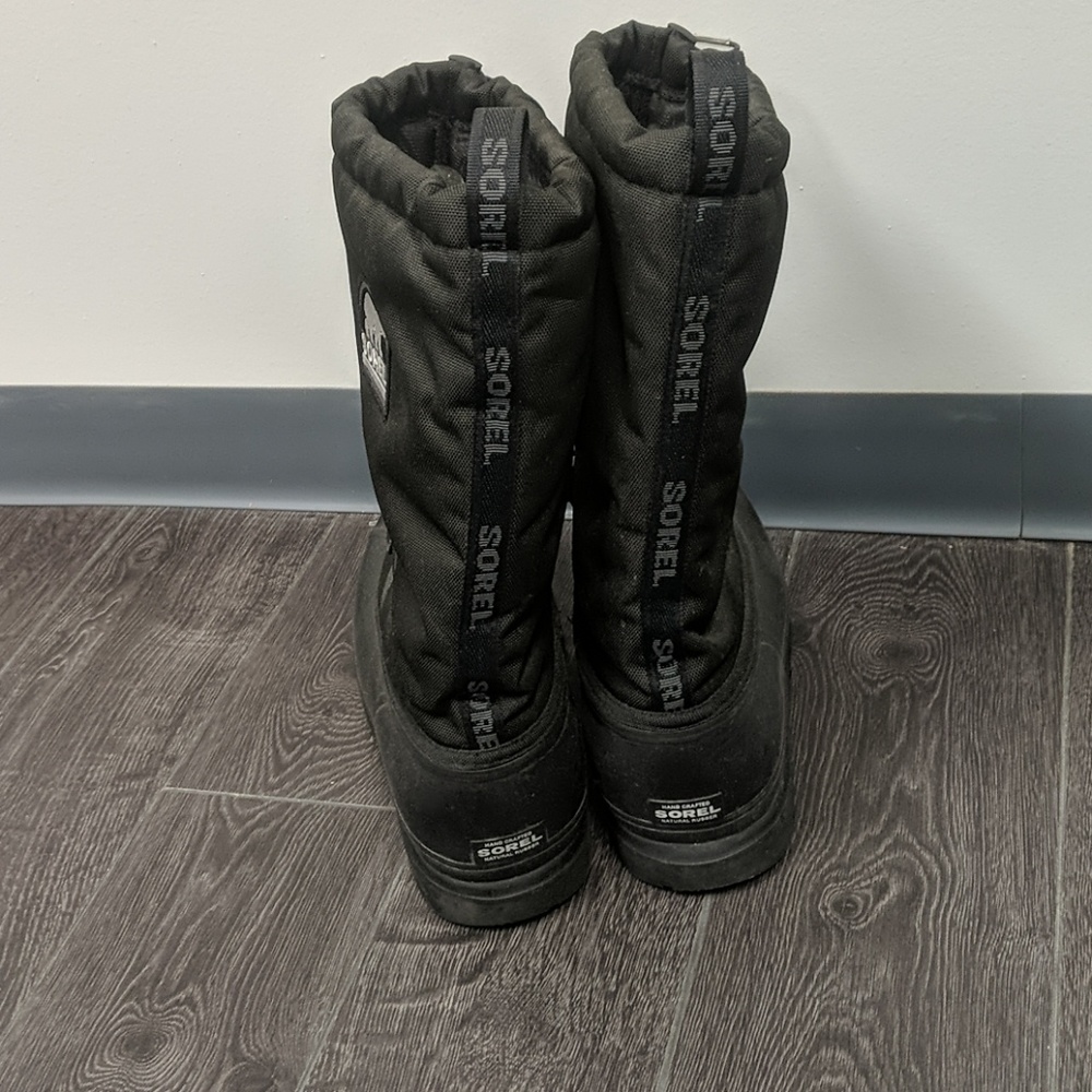 Sorel Women's Black Glacier Boot, Size 11